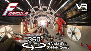 Unbelievable 8K 360° First Row Ride on Formula VR Roller Coaster at Energylandia Meta Quest