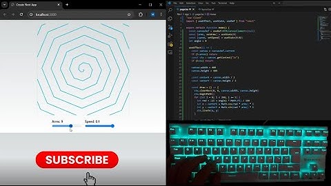 ASMR Programming – Hypnotic Spiral | No Talking