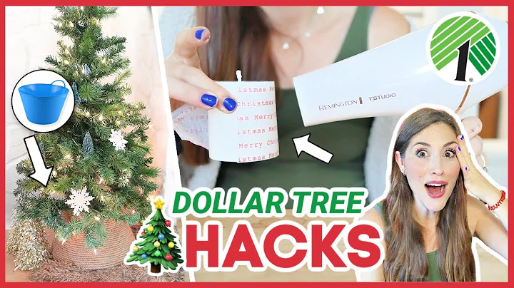 DOLLAR TREE CHRISTMAS HACKS 🤯 That Will Blow Your Mind