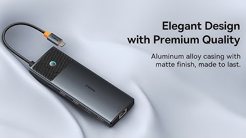 Baseus Docking Station Dual Monitor,10Gbps 10 in 1 Docking Station with 2 HDMI Single 4K@120Hz