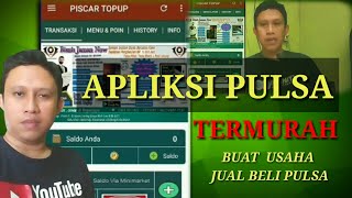 Review Aplikasi Pembayaran online dan Jual Pulsa Termurah 2020, PISCAR TOPUP screenshot 1