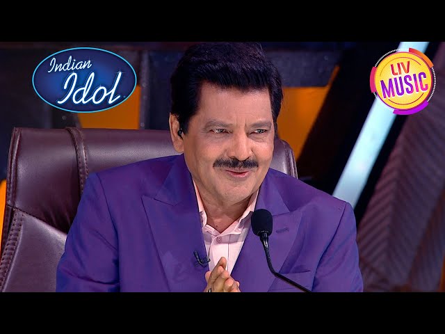 Indian Idol S14 | 'Main Yahan Hoon' नगमे से Udit ji ने संझा Indian Idol का मंच | Compilation class=