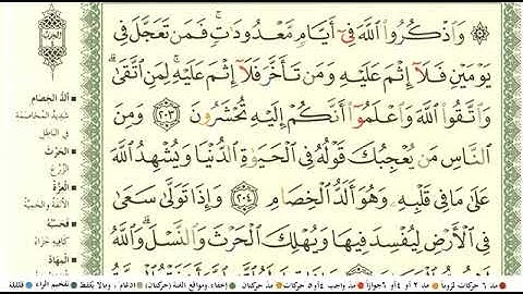 القرآن الكريم الجزء الثاني مكتوبه الشيخ مشاري العفاسي