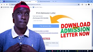 HOW TO DOWNLOAD ADMISSION LETTERS FOR TVETs, COLLEGES OR UNIVERSITIES | KUCCPS PLACEMENT 2024 screenshot 5