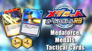Medabots Card Robattle RB - How to Play: Medaforce, Medals, Tactical Cards