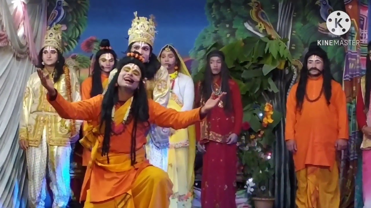 Kari kya haay karta ne...Garhwali ramleela village-Haluni (pauri garhwal) Ram-saurabh singh negi