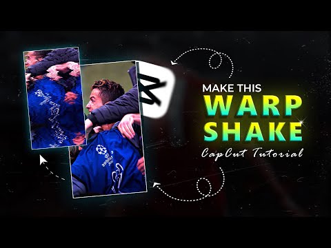 CAPCUT Tutorial WARP SHAKE | FOOTBALL CapCut Edit Tutorial