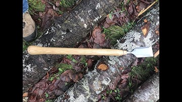 The Quickie Slicky  (Making a Timber Slick from a Chisel)