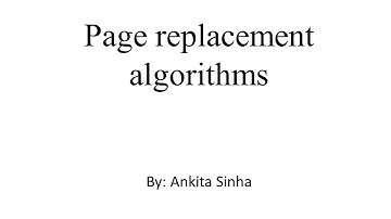Page replacement algorithms || solved examples || Computer architecture