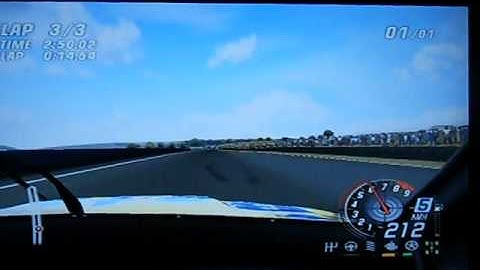 V8 supercars 3 hot lap Symmons Plains