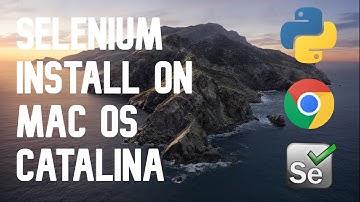 How to Install Selenium for Web Automation in macOS Catalina!