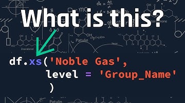 Pandas XS | Tutorial