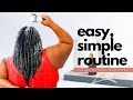 ONLY THREE STEPS FOR BEGINNERS!! | How to Create A Natural Hair Routine/Regimen FOR ALL HAIR TYPES