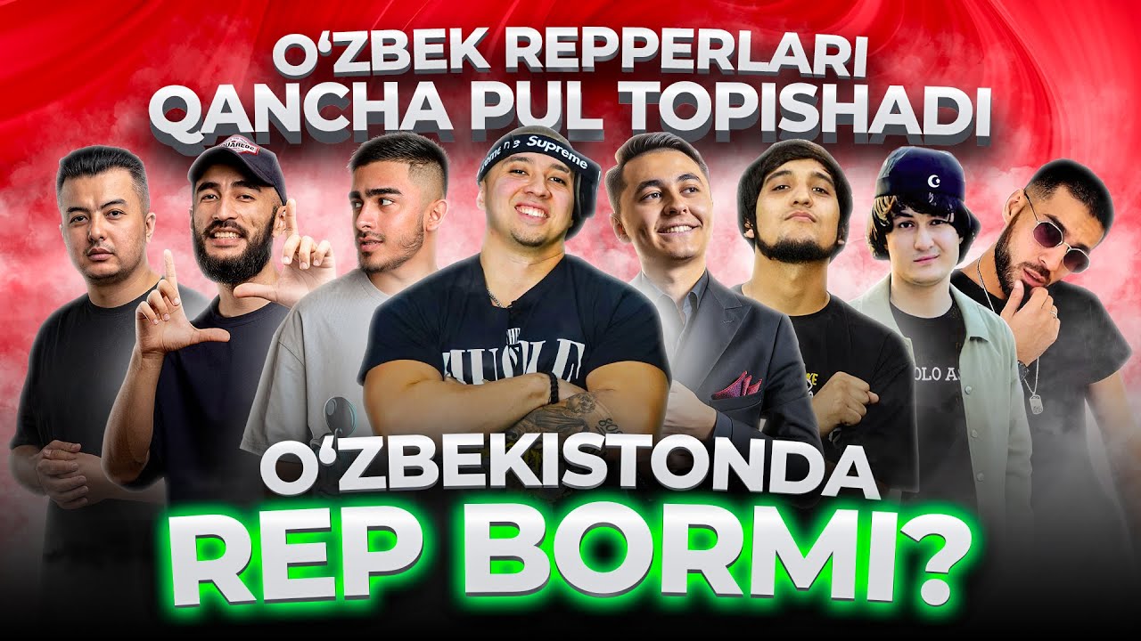 ENG BOY O'ZBEK REPPERLARI
