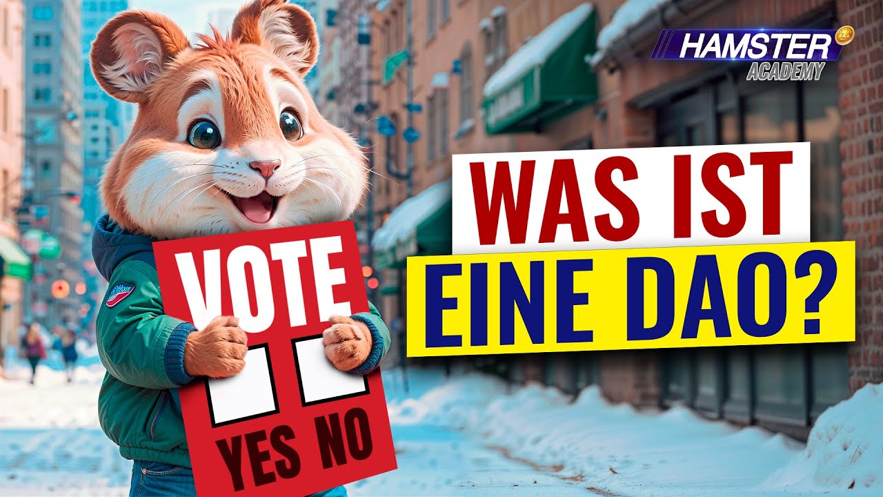 Dezentralisierte autonome Organisationen erklärt 🐹 Top 5 Beispiele ⚡️ Hamster Academy