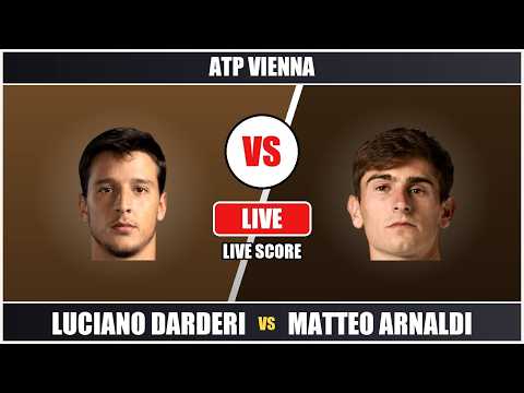 Video Luciano Darderi vs Matteo Arnaldi - ATP Vienna - Live Score & Play-by-Play