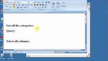 Use Of Queries - part 04 by pakitzone