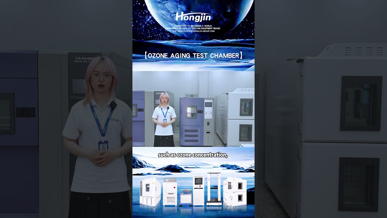 Ozone aging test chamber 