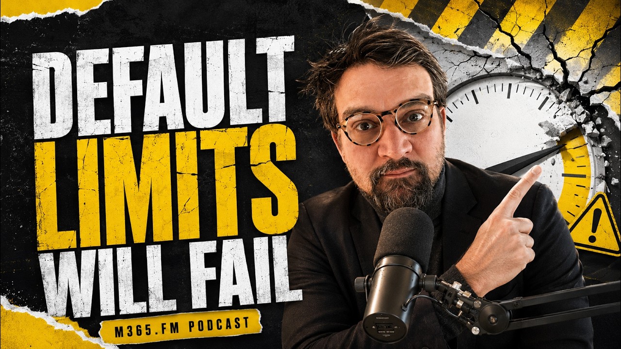 Stop Trusting Default M365 Limits—They’ll Fail You