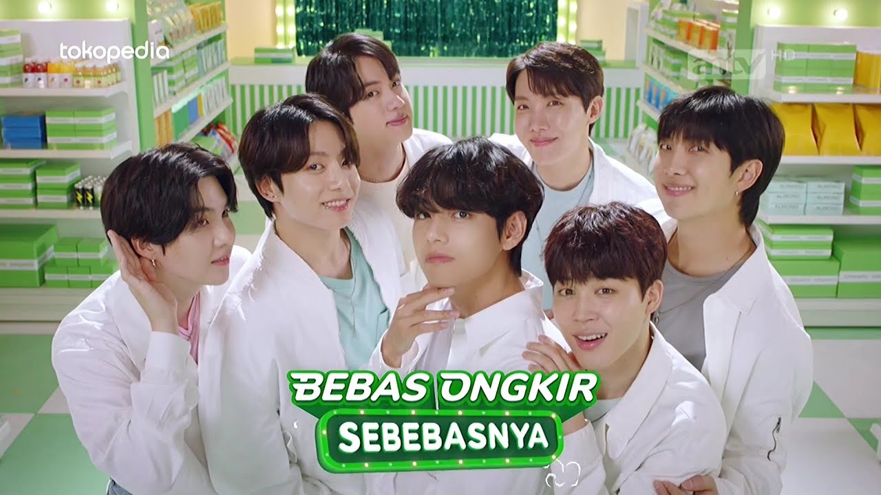 Tokopedia x BTS • Free Shipping • Re-edited • 방탄소년단 • TVC