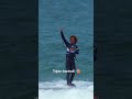 TRIPLE FRONTROLL 🥵 From Matchu Lopes 🔥 # #gkakiteworldtour #kitesurfing #kiteboarding