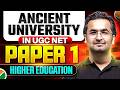 UGC NET Paper 1 Higher Education | Ancient Universities in India One Shot 🔥#pwugcnet #ugcnetpaper1