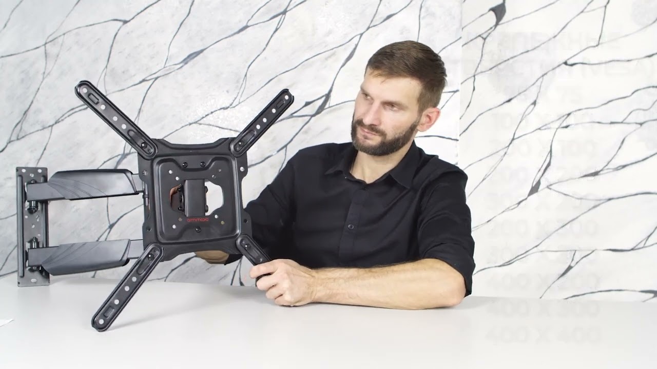 Настенный кронштейн для LED/LCD телевизоров ARM MEDIA COBRA-40 - YouTube