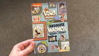 The Loud House: Absolute Madness Season 2 Volume 2 DVD Unboxing