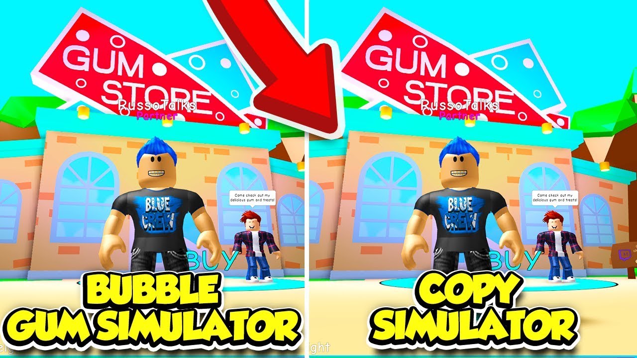 Omg This Brand New Simulator Copied Bubble Gum Simulator Roblox - russoplays roblox bubblegum simulator