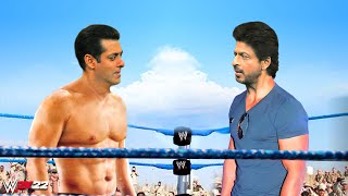 Salman Khan vs Shahrukh Khan WWE fight - Salman Khan new movies spoof