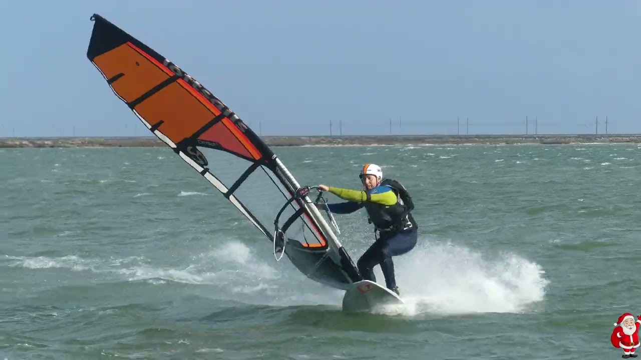 WINDSURF LA NAUTIQUE  LA PALME LE 22/12/2025 FRANCE GOPRO