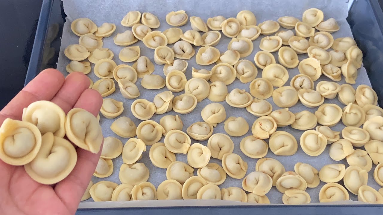 Ramazan İçin Buzluk Hazırlığı💯Katlamadı Kolay Doyurucu ve Çok Lezzetli 😋Buzluk Tarifleri/Mantı 🥟