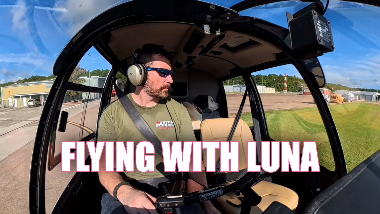 Dog Abuse! Luna Didn't Want to Go Flying! (So I Made Her)