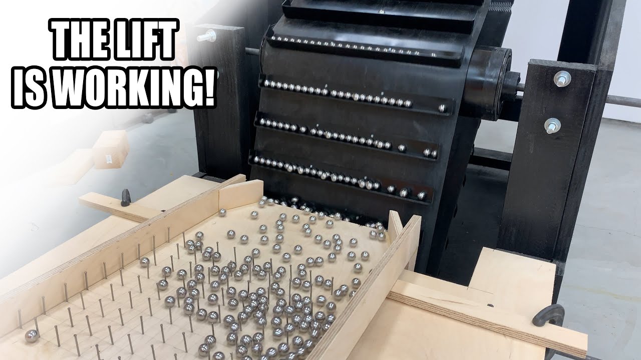 Universal Marble Machine Lift Build, Part 4 Getting it Up and Running