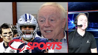 Jerry Jones Wants Tom Brady! Are The Cowboys 'All-In' On Signing Dak Prescott?