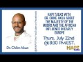 HAPI Talks w/ Dr. Chike Akua about the Majesty of the Moors & the African Influence in Early Europe.