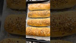 ‘Subway’ Italian herbs & cheese bread #bread #subway #loaf #homemade #homebaker #baking #foryou