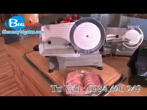 Video [Máy Cắt Lát Thịt Bò] Cắt Lát Thịt Bò Đông Lạnh - youtube
