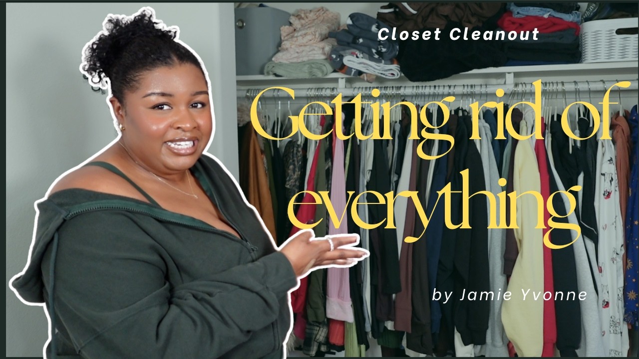 12 Months to change my LIFE | EXTREME Closet Clean to upgrade my style and REINVENT myself in 2025