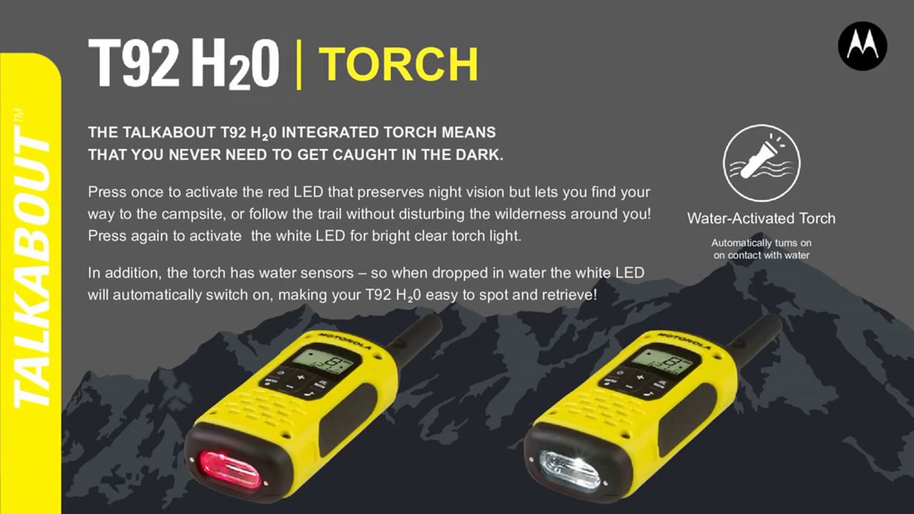 Talkabout T92H20 Sales Presentation - YouTube