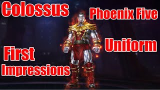Taking a look at colossus's new phoenix five uniform. the uniform
looks really nice and has some cool animation but also comes with lot
more hits on...