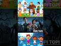 Bebefinn Pinkfong X Scary Boss Baby Coffin Dance Song Cover Tiles hop #shortsfeed #bebefinn