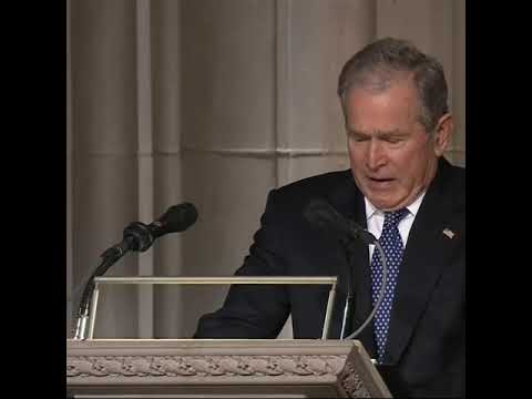 Video: George Bush jr. is die president van die Verenigde State. George W. Bush: Politiek