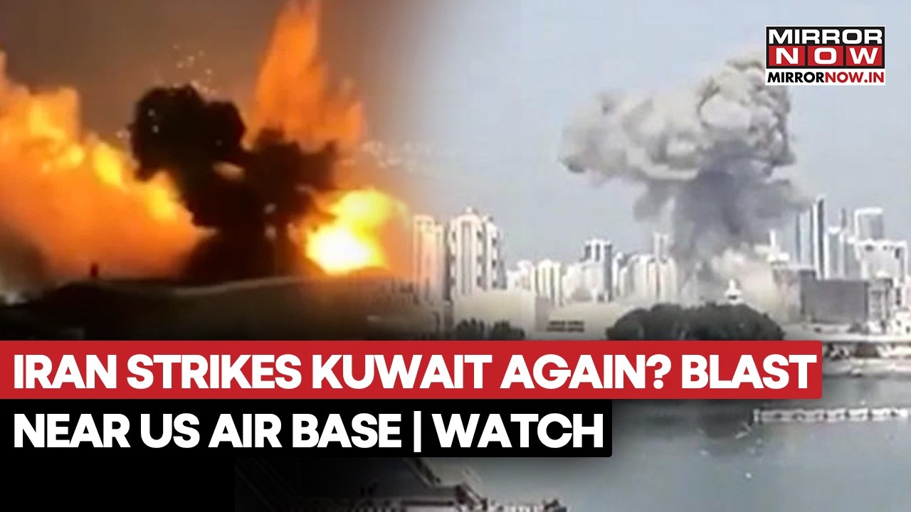 Iran Strikes Kuwait Again? Projectile Explodes Near Ali Al Salem Air Base | Video On Cam