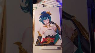 Drawing Hirara from Mobile legends✨️ #art #mlbb