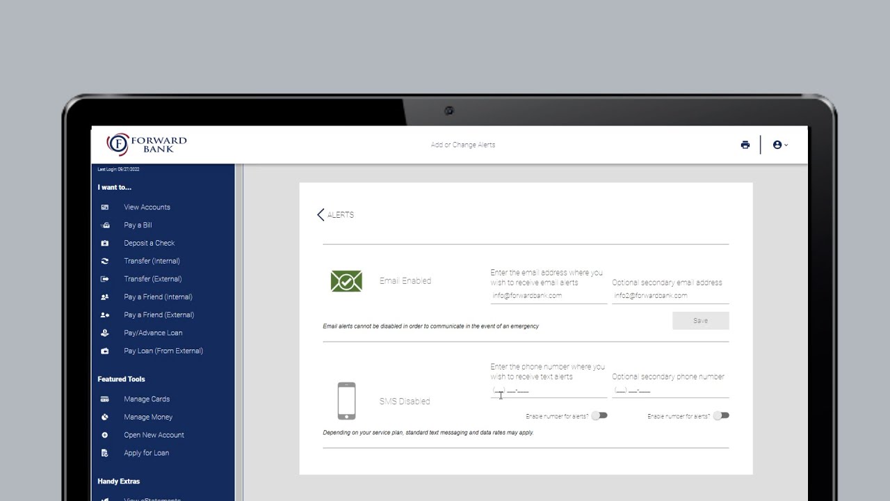 Digital Banking Account & Security Alerts YouTube