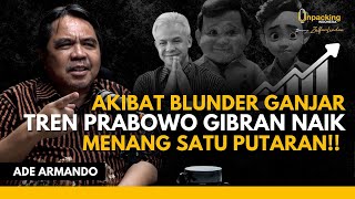 Apa Boleh Buat, Tren Prabowo-Gibran Menang Satu Putaran karena Blunder Ganjar! : Ade Armando