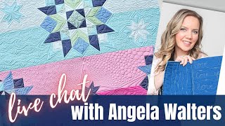 Live Chat with Angela Walters @AngelaWaltersfmq