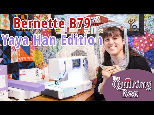 Bernette b79 sewing & embroidery machine Yaya Han Edition