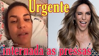 Urgente 🚨 Ivete Sangalo e internada as pressas com forte dor no estômago